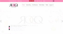 Desktop Screenshot of macarons.rocqgroup.com
